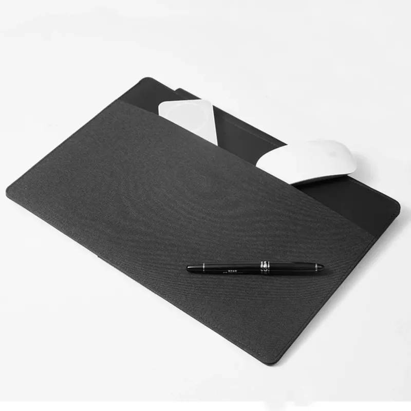 Etui na laptopa XDDESIGN P706.201 na ekran 14 cali (35,6 cm), czarne, organizer podróżny, 414 g