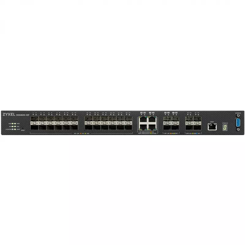 Zyxel XGS4600-32F Zarządzany L3 Czarny