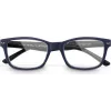 Hama 00096240 okulary do czytania Unisex Prostokątne Pełna oprawa Niebieskie