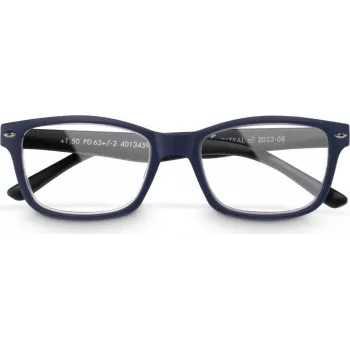 Hama 00096240 okulary do czytania Unisex Prostokątne Pełna oprawa Niebieskie