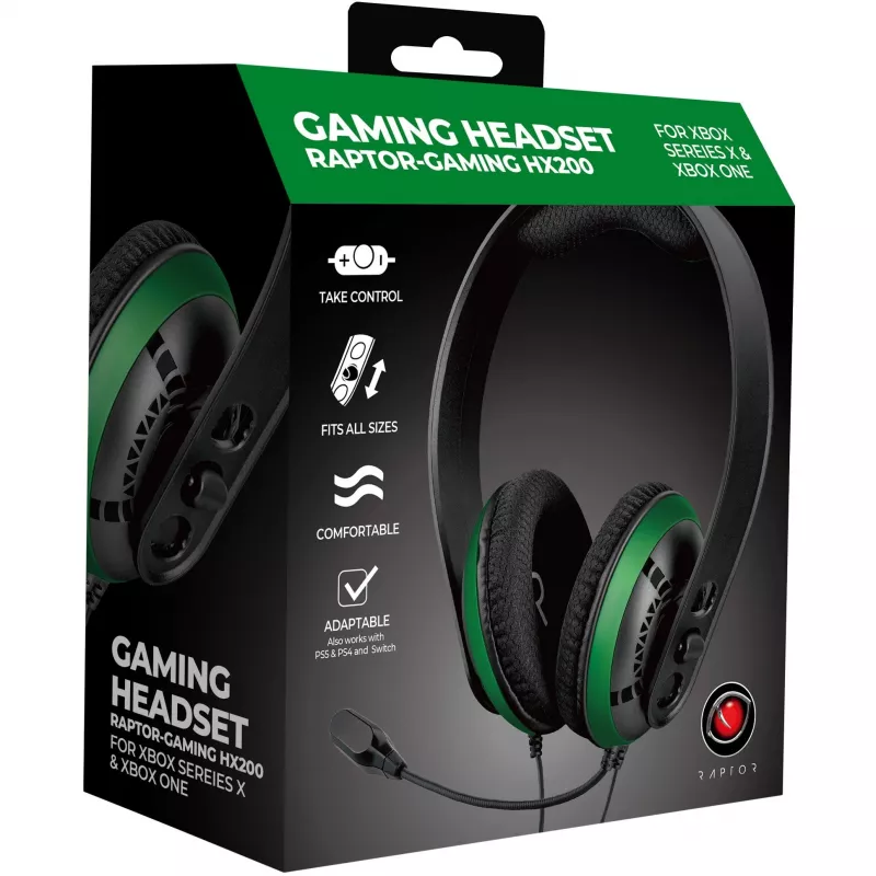 Zestaw słuchawkowy Raptor Gaming na Xboksa One i Xbox