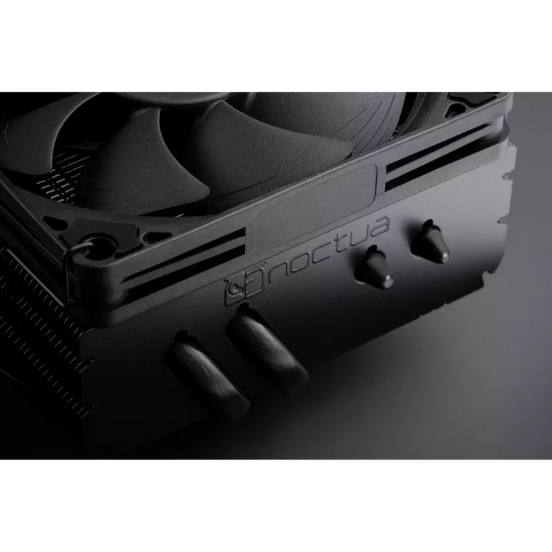 NOCTUA NH-L9x65 chromax.Czarny niskoprofilowy cooler CPU