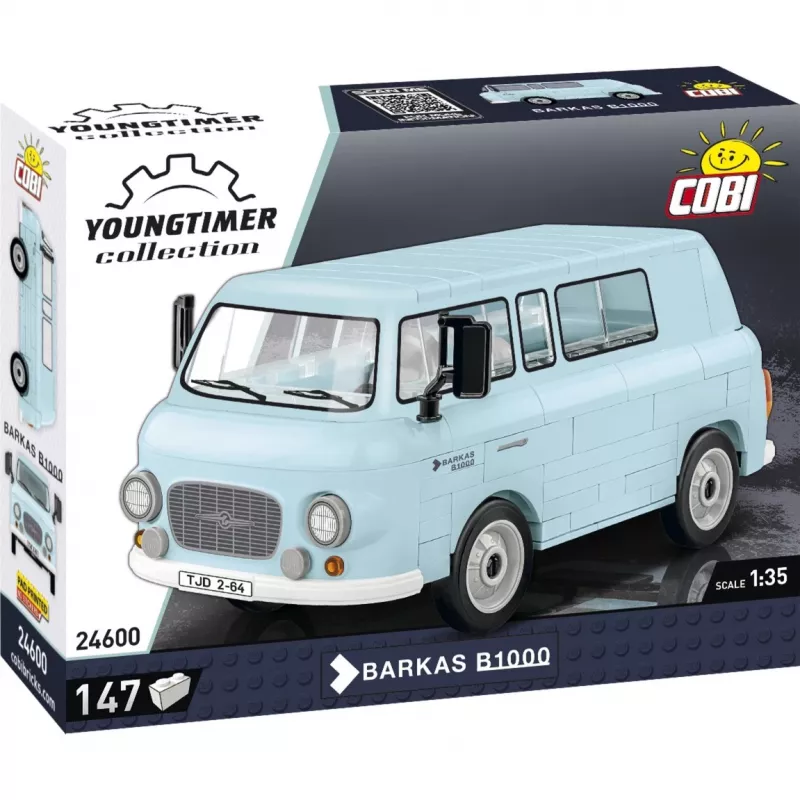 Zabawka konstrukcyjna Cobi Barkas B1000 24600 model w skali 1:35, szczegółowe klocki