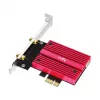 Wewnętrzna karta sieciowa WLAN Bluetooth Cudy WE9300S PCIe, Wi‑Fi 7 (802.11be) Tri‑band 2.4/5/6 GHz, 5765 Mbit/s, Bluetooth 5.4, zewnętrzna antena 2x2
