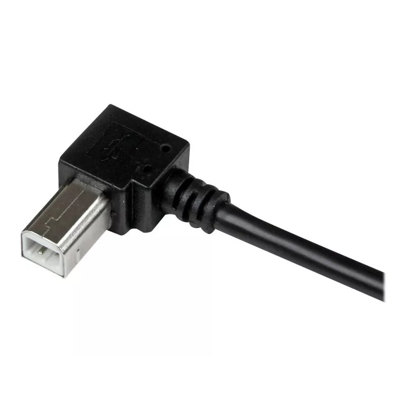 StarTech.com 3m USB 2.0 A na kabel USB B pod kątem prostym - M/M