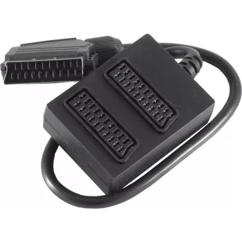 shiverpeaks BS94050 SCART-Cable 0,5 m SCART (21-pin) 2 x SCART (21-pin) Czarny (BS94050)