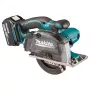 Makita DCS552RTJ przenośna pilarka tarczowa 13,6 cm Czarna, miętowy kolor 3600 RPM