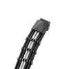 CableMod C-Series PRO ModMesh Sleeved 12VHPWR StealthSense - zestaw kabli zasilających - czarny/biały (CM-PCSR-16P3-N60KKW-5PK-R)