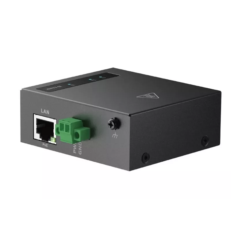 D-Link 4G LTE M2M VPN PoE+ Modem Router, RJ45, zewnętrzna, IEEE 802.3at, czarny, 48 - 57 V, -30 - 70 °C
