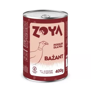 ZOYA Pheasant – mokra karma dla psa 400g
