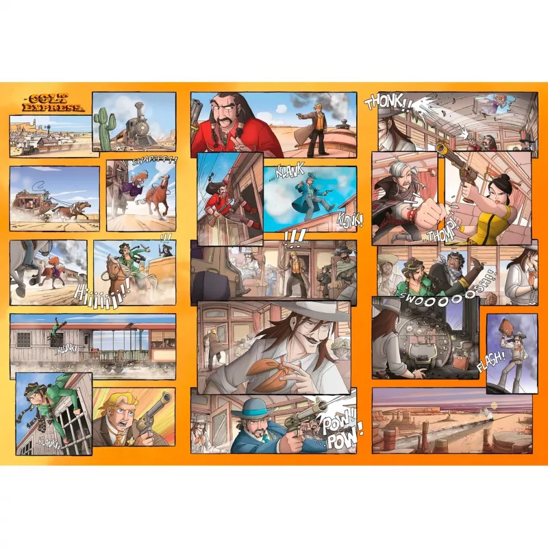 Colt Express - Big Box, Gra planszowa Gra Roku 2015