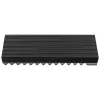 Radiator Jonsbo M.2-3 szary Czarny Szary 24.4mm 73mm 9.6mm