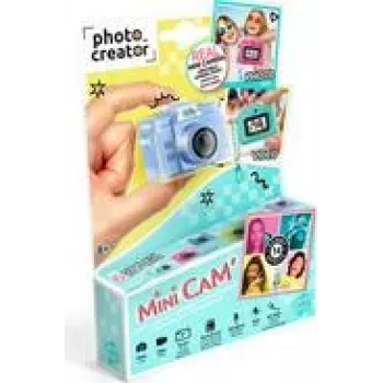 Canal Toys Mini Cam aparat cyfrowy, retro niebieski (CLK 059)
