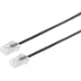 S/CONN 3m RJ45 czarny przezroczysty ShiverPeaks