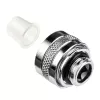 Fitting Alphacool 17470 — mosiężna chromowana złączka do chłodzenia wodnego PC, wysokość 20 mm, waga 23 g