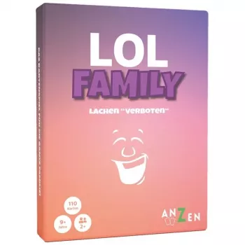 Arkusz naklejek Anzen LOL FAMILY 'Lachen verboten' naklejka dekoracyjna model