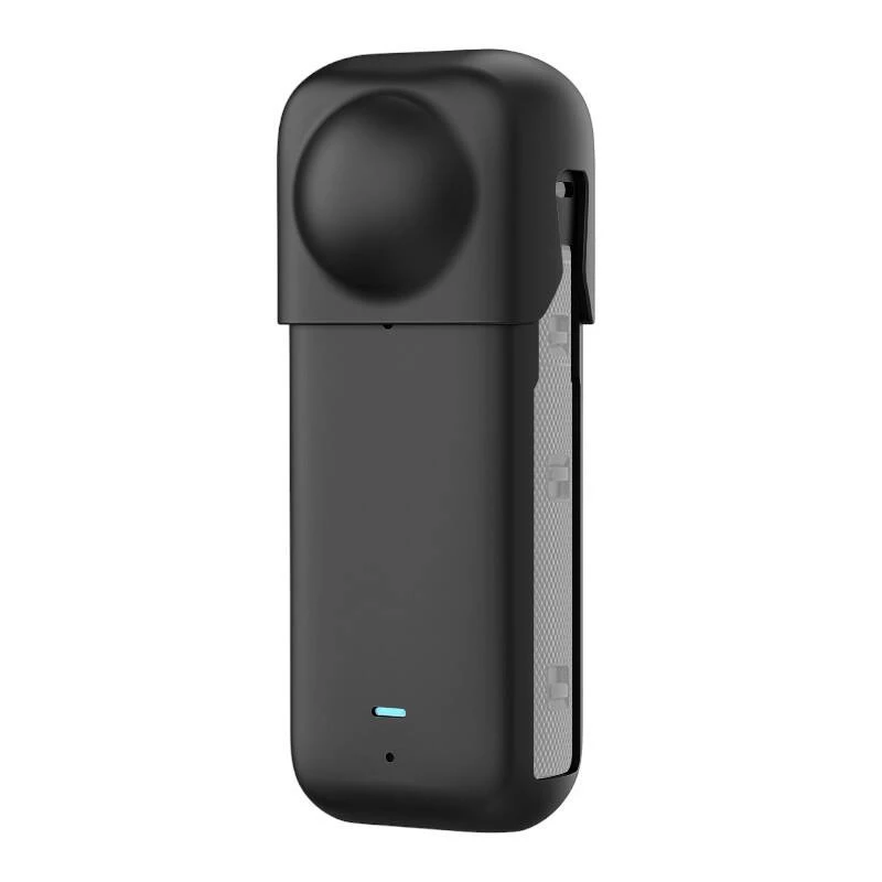 Silikonowe etui ochronne Puluz do Insta360 X4 — czarne, wytrzymała konstrukcja