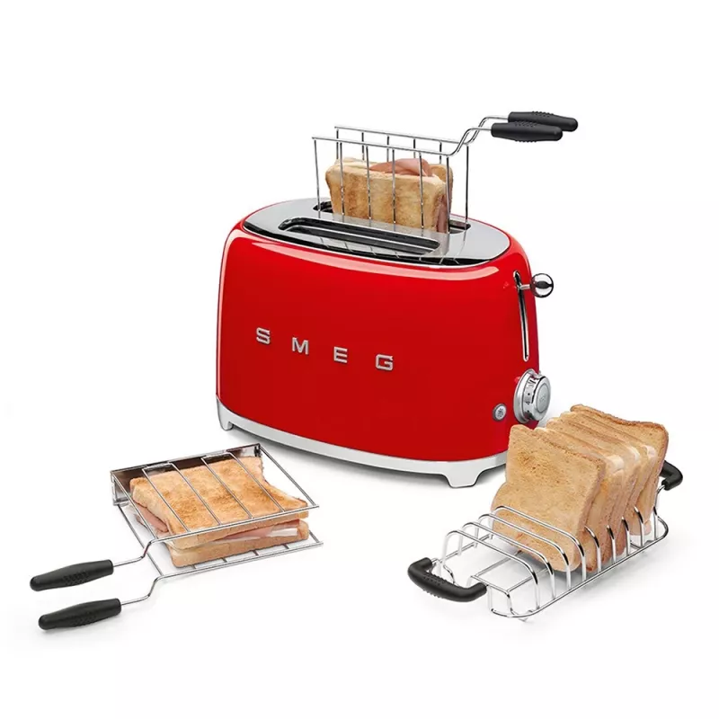 Toster Smeg 50's Style TSF01RDEU Czerwony