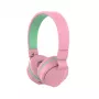 Słuchawki Tellur Buddy Bluetooth nauszne różowe