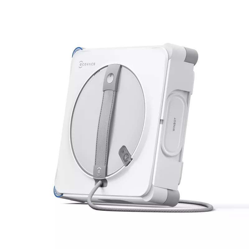 Robot do mycia okien Ecovacs WINBOT W2S przewodowy 8000 Pa — automatyczny czyściciel szkła do okien płaskich