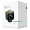 Chłodnica powietrzna DeepCool AK500 G2, wentylator 120 mm, maks. ciśnienie powietrza 3,33 mmH2O, 117×129×159 mm, czarna