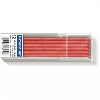 Wkład do markera Staedtler Lumocolor 218 czerwony 12 szt.