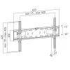 LogiLink BP0018 Uchwyt/statyw do telewizora 177,8 cm (70) Czarny