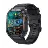 Denver SWC-191B smartwatch / zegarek sportowy 4,98 cm (1,96 inch) IPS 45 mm Cyfrowy 320 x 386 pikseli Ekran dotykowy Czarny