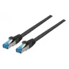 Kabel sieciowy EFB Elektronik K5525FSW.3 RJ-45 Cat6a 3 m Czarny