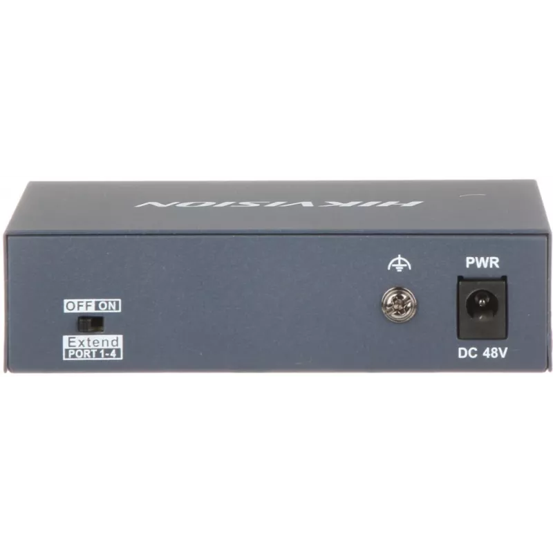 Przełącznik sieciowy Hikvision DS-3E0105P-E/M(B) L2 Fast Ethernet (10/100) Power over Ethernet (PoE) Szary