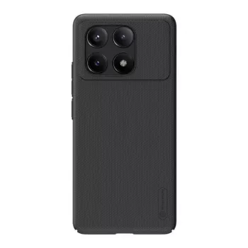 Etui ochronne Nillkin Super Frosted Shield Pro dla Xiaomi Redmi K70E / Poco X6 Pro 5G — czarne, twarde matowe antypoślizgowe