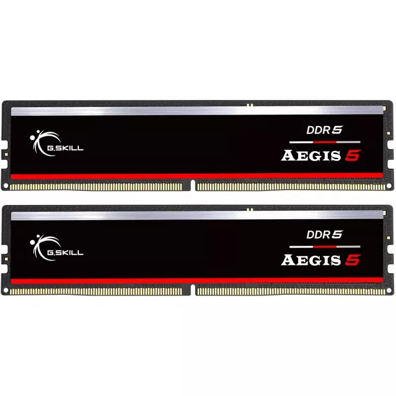 DIMM 64 GB DDR5-5200 (2x 32 GB) Dual-Kit, Arbeitsspeicher schwarz, F5-5200J4040A32GX2-IS, Aegis 5, INTEL XMP, AMD EXPO