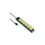 Listwa zasilająca REV 0512469555 1,4 m 6 gniazd AC wewnętrzna/zewnętrzna czarna