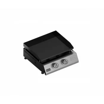 Grill gazowy Czarny & Decker BXOP4900E — 2-palnikowy, powierzchnia rusztu 450×360 mm, stal nierdzewna, pokrętła