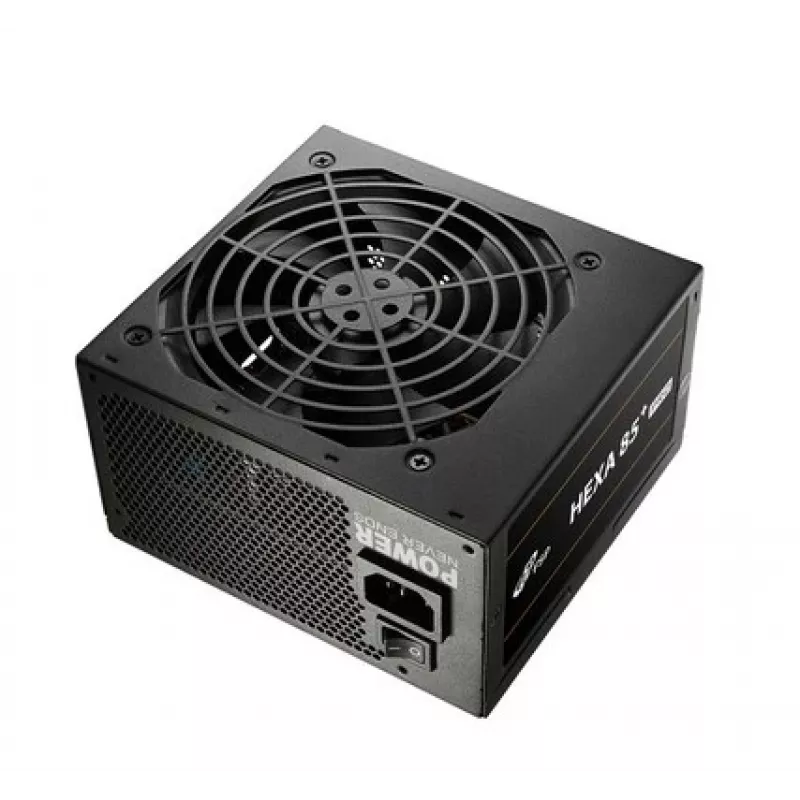 FSP HEXA 85+ PRO 650W Zasilacz ATX ATX2.5 Czarny, 650 W, 100 - 240 V, 50 - 60 Hz, 9 - 4 A, Active, 100 W