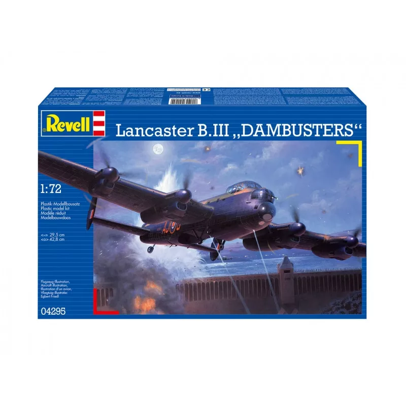 Revell Lancaster B. III Dambusters (04295) 1:72 Skala Samolot Model Plastikowy