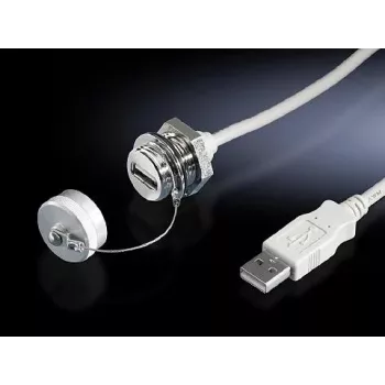 USB A do USB A kabel Rittal 2482.210, 0,5 m, męski do żeńskiego