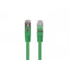 Kabel sieciowy Lanberg PCF6-20CC-0100-G RJ-45 Cat6 1 m zielony
