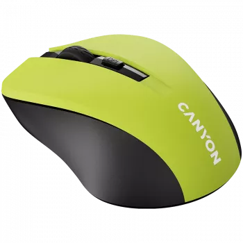 Mysz CANYON MW-1 bezprzewodowa żółta CNE-CMSW1Y Interfejs