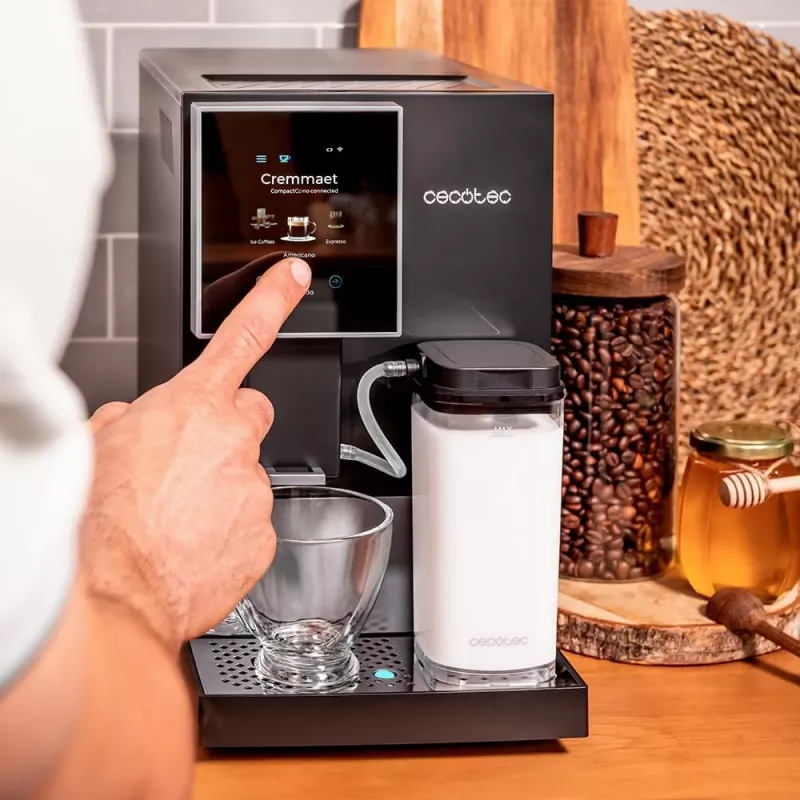Ekspres do kawy CECOTEC Cremmaet Compactccino Connected 1460W Czarny