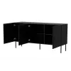 Cama 3D komoda PALAZZO BIS 151x40x75 matowy czarny