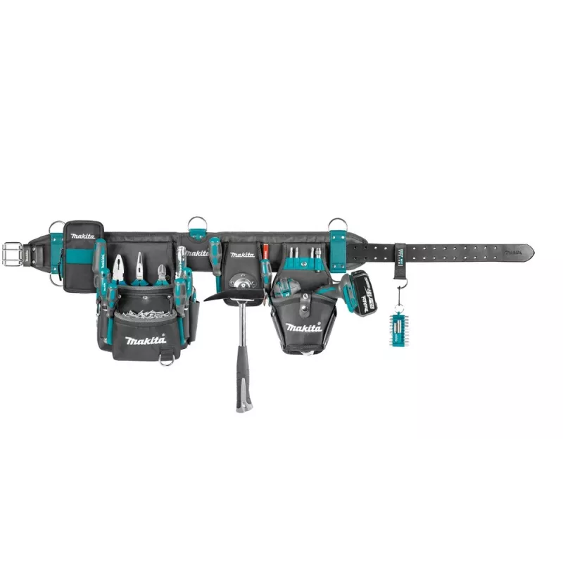 Makita E-15235 zestaw ciężkiego pasa narzędziowego z kieszeniami