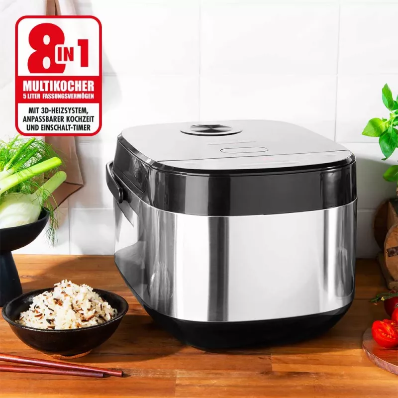 Gastroback Design Multicook Pro 5 L 790 W Czarny Stal nierdzewna