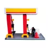 Model stacji benzynowej Jamara CaDA Shell 402858 ze szczegółowym projektem