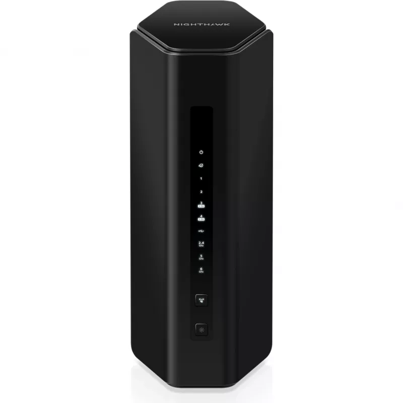 NETGEAR Nighthawk RS300 router bezprzewodowy Gigabit Ethernet Tri-band (2,4 GHz / 5 GHz / 6 GHz) czarny
