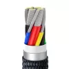 Kabel USB Baseus CAJY000701 2 m USB-C Czarny 0,48 Gbit/s