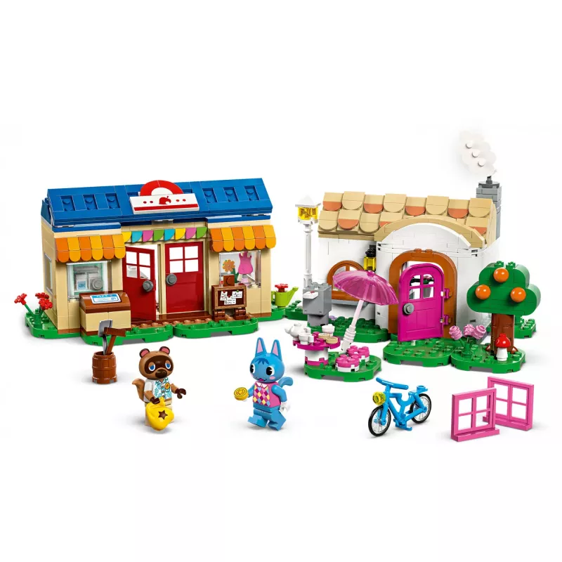 Klocki konstrukcyjne LEGO 77050 Animal Crossing Sklep Nooka i dom Sophie – zestaw modułowy