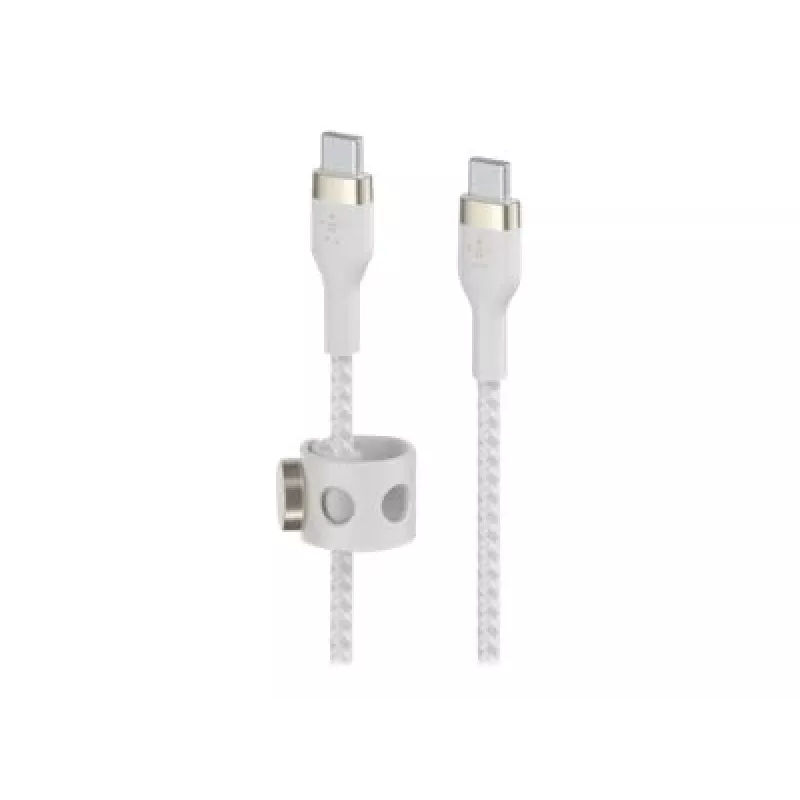 Belkin BOOSTCHARGE PRO Flex Kabel USB 3 m USB 2.0 USB C Biały (CAB011BT3MWH)