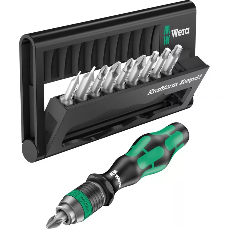 Wera Kraftform Kompakt 10 - Bit-Sortiment - 10 teilig