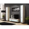 Cama regał VIGO NEW 180/40/30 sonoma/biały połysk